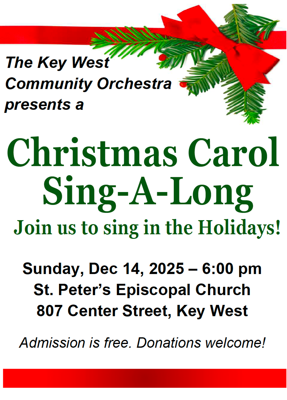 Christmas Sing A Long